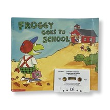 Scholastic Froggy Goes to School Paperback Book + Cassette Tape Classroo... - £5.71 GBP