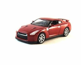 Nissan GT-R Red Welly 1/38 Diecast Sportautomodell,Sammlerwagenmodell,Neu - $29.45