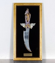 Mistress of the Dragons&#39;s Realm Dagger Knife by Julie Bell / Franklin Mint B11YU - £193.31 GBP
