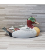 Vintage Hand Painted Mallard Duck Planter (As Is) - £17.11 GBP