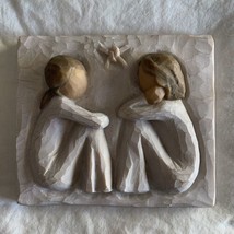 Friendship Plaque Willow Tree by Susan Lordi home decor 2001 #26502 - $224.45 MXN