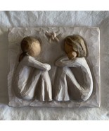 Friendship Plaque Willow Tree by Susan Lordi home decor 2001 #26502 - $224.68 MXN
