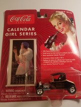Coca cola calendar girl series 20&#39;s ford t bucket  collectible new  - £11.79 GBP