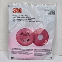 3M Particulate Filter P100 Organic Vapor Relief Qty One Pair 2091/07000 - £7.71 GBP