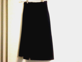 Vintage Ellen Tracy Black Wool Skirt - £45.79 GBP