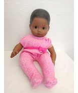 American Girl Bitty Baby African American Doll Molded Black Hair Brown Eyes - £20.15 GBP