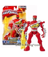 Year 2015 Saban&#39;s Power Rangers Mixx N Morph 7&quot; Figure - Dino Charge RED... - £27.58 GBP