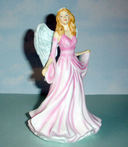 Royal Doulton Watchful Angels Infinite Love Figurine 6.7&quot;H Pink #HN5894 New - £92.41 GBP