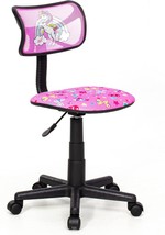 Concept Nuova Jojo Siwa Swivel Mesh Rolling Desk Chair - £68.43 GBP
