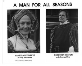 2 Man For All Seasons Charlton Heston Vanessa Redgrave Press Photos Movi... - $5.99