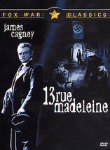 13 Rue Madeleine, Good DVD, James Cagney,Annabella,Richard Conte,Frank L... - £3.84 GBP