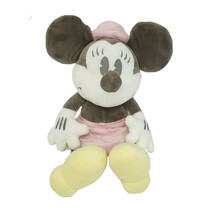 13&quot; Disney Hallmark Minnie Mouse Light Pink Skirt Soft Stuffed Animal Plush Toy - £26.36 GBP