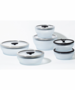 ANYDAY Microwave Cookware 12-Piece The Essentials Set Premium Frosted Gl... - $416.37 CAD