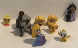 Disney Lot of 8 Figures Figurines Toys Princess T1 - $14.84