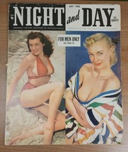 Night and Day Vol 4 No 7 July 1952 Joann Arnold Marilyn Monroe Ava Norring - $1,331.14 MXN