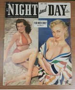 Night and Day Vol 4 No 7 July 1952 Joann Arnold Marilyn Monroe Ava Norring - $100.11 CAD