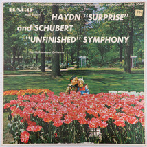 Haydn &quot;Surprise&quot; And Schubert &quot;Unfinished&quot; Symphony - 1957 LP Record Halo 5040 - $9.99