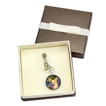 Welsh Corgi Cardigan. Keyring, keychain with box for dog lovers. Photo jewellery - £15.62 GBP