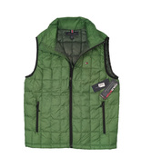 NEW $159 Tommy Hilfiger Puffer Vest! Green With Tommy Flag Quilted Light... - $121.72 CAD