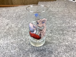 1982 E.T. &quot;Ill Be Right Here&quot; Pizza Hut glass ET The Extra Terrestrial - $9.85