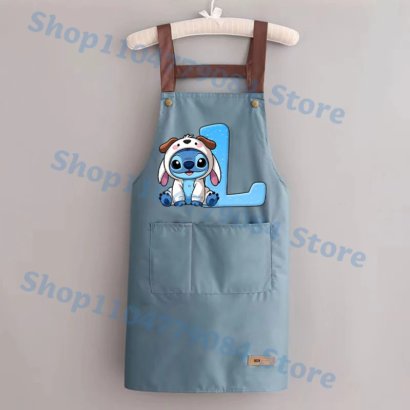 Disney Stitch Kitchen Waterproof Oil Resistant Apron Men Women Fashion -... - $6.10