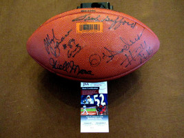 New York Giants Wellington Mara Frank Gifford Signed Auto Wilson Football Jsa - £316.47 GBP