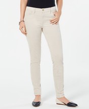 Tommy Hilfiger Womens Corduroy Skinny Pants Color Beige Size 10 - £46.48 GBP