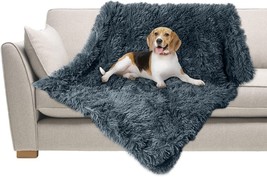 Dog Blankets for Small Medium Dogs, Fluffy, Faux Fur Soft Plush Sherpa 32&quot;x24&quot; - £16.07 GBP
