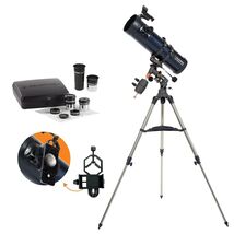 TELESCOPE CELESTRON TELESCOPES NEWTONIAN REFLECTOR SMART ASTROMASTER 130... - $405.89