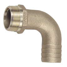 Perko 3/4&quot; Pipe To Hose Adapter 90 Degree Bronze MADE IN THE USA - £25.08 GBP
