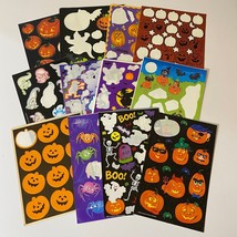 Vintage Gibson American Greetings Sandylion Halloween Stickers - £15.74 GBP