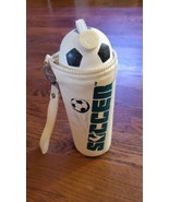 VINTAGE RARE The Sipper Pop &amp; Sip Mug Soccer Ball Travel Tumbler Waterbo... - $444.39 MXN