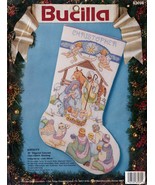 Nativity Christmas Stocking Counted Cross Stitch Kit 83036 - $59.28