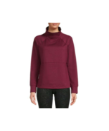 Avia Women’s Mock Neck Long Sleeve Pullover Top, Merlot Wine Size XS (0-2) - $343.37 MXN