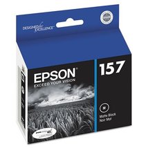 Epson Part# T157820 UltraChrome K3 Matte Black Ink Cartridge (OEM) 26ml - £27.93 GBP