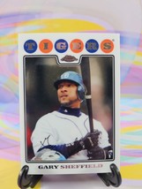 2008 Topps Chrome Baseball | Gary Sheffield Tigers #162 - $18.58 MXN