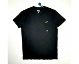 Hollister Must Have Collection Men&#39;s V-neck T-shirt Size XS Black Cotton... - £12.41 GBP