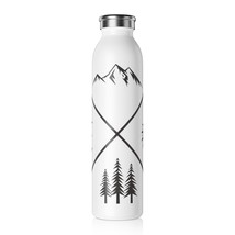 Personalised Expressionist Slim Water Bottle - 20oz, Matte Finish, Durab... - £24.70 GBP
