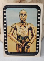 Topps Star Wars 1978 Sticker Trading Card VG C-3PO #26 20th Century Fox ... - £3.02 GBP