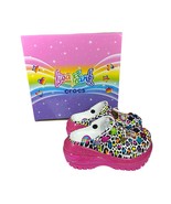 Crocs Lisa Frank Mega Crush Platform Clogs Women 6 Men 4 Jibbitz Charms NEW - $243.12 CAD