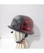 Custom Helmet Motorcycle Half Helmet army lid Germany candy red apple sk... - $5,075.47 MXN