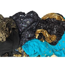 Creative Opportunity! 10 PC Lot: Damaged Beaded &amp; Sequin Apparel Upcycle... - $89.10