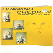 Drawing Children Genevieve Shimer Vintage Art Book Pitman #9 1960 Sketching - $14.46