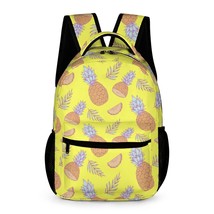 Mondxflaur Yellow Pineapple Backpacks for School Kids Teen Lightweight 16.2inch - £28.14 GBP