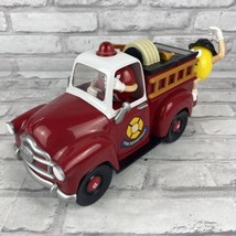 M&amp;M&#39;s Five Alarm Fun Red Firehouse Fire Truck Candy Dispenser No Box - £14.61 GBP