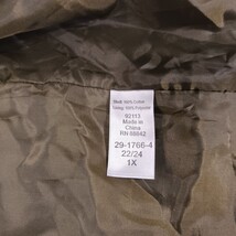 Woman Within RN#88842 Women's Green Full Zip Hoodie Coat Jacket Size 1X (22/24) image 4