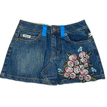 The English Roses Girls Sz 5 NWOT Denim Skirt Embroidered - £23.02 GBP