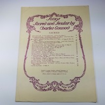 Ave Maria Charles Gounod Sheet Music G. Schirmer English Latin Text - £5.36 GBP