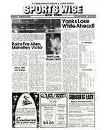 Sportswise New York  Special Edition August 14 1978 1 sheet newsletter RARE - $55.96 MXN