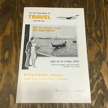 Vintage school brochure information package World Travel School Florida Academy - $19.75